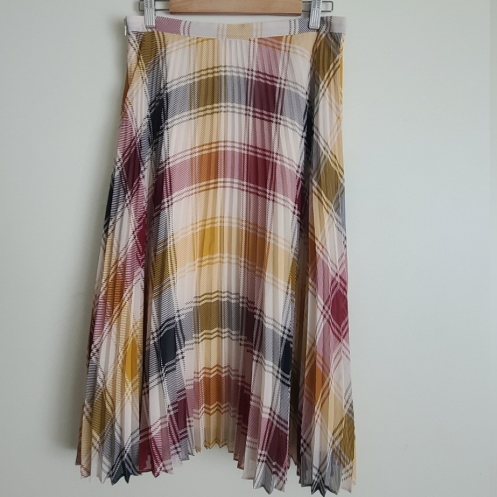 Ann Taylor plaid skirt size 10